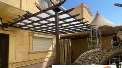 تركيب مظلات خارجية