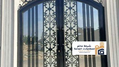 دهان ابواب حديد بالالوان المطلوبه 2026