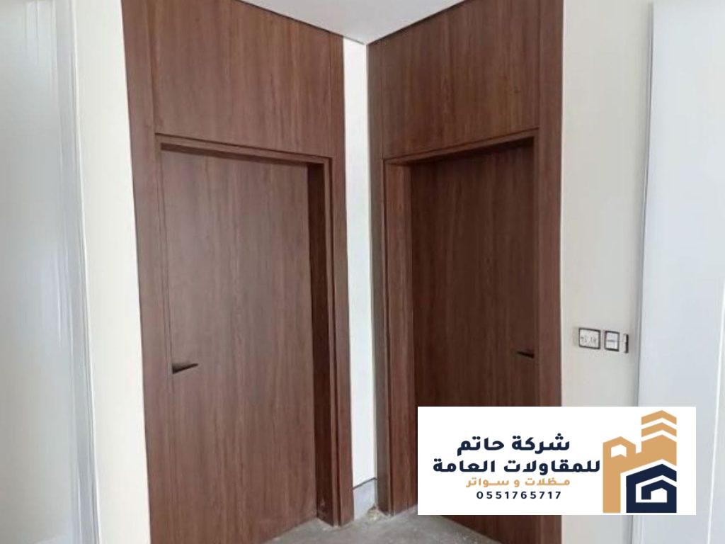 أبواب خشب للغرف تناسب جميع الديكورات