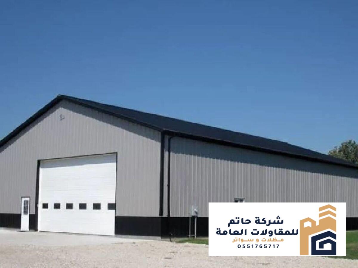 مراحل تركيب هناجر ساندوتش بانل الرياض