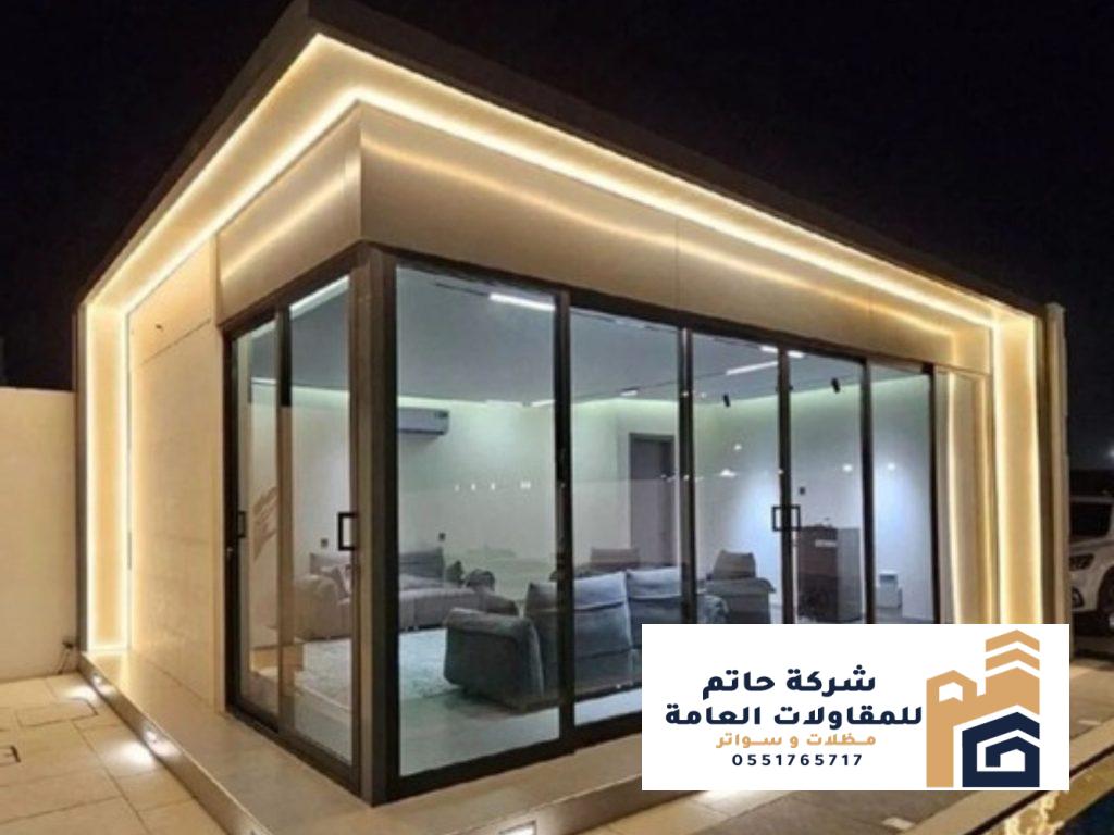 بناء مجالس ساندوتش بانل