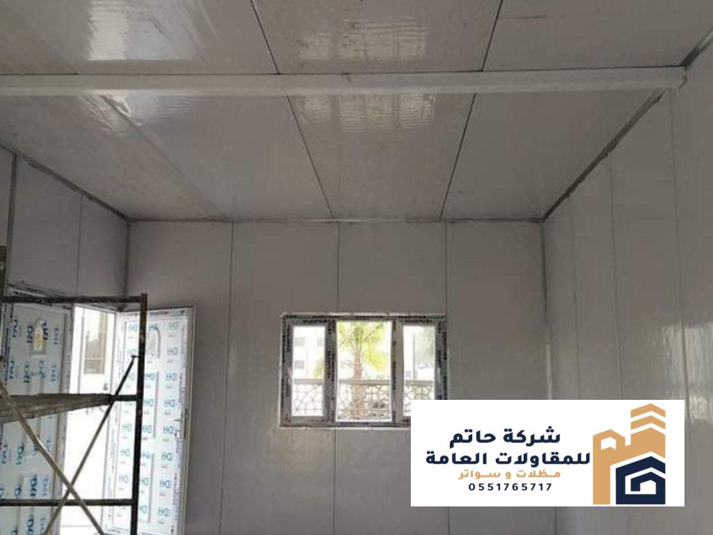 تركيب جدار ساندوتش بانل